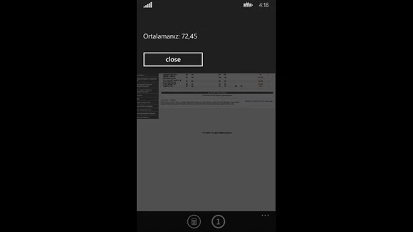 E-Okul Windows Phone (C#, WinPhone, WPF)